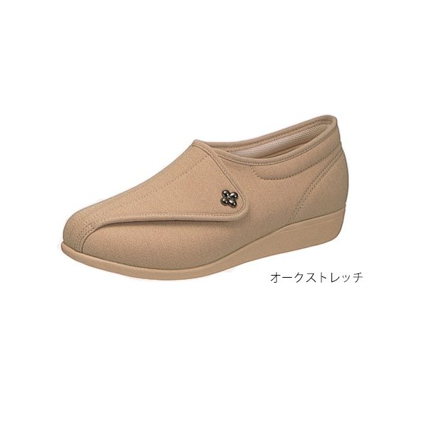 快歩主義L011-5E（足囲5E）／オークストレッチ 24.0cm（アサヒシューズ）