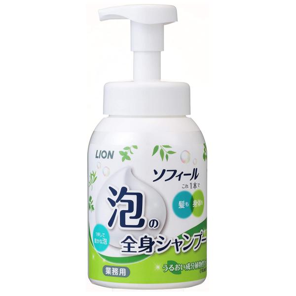 【エントリーで全商いものP10倍!】【入れもの売りわたす】ソフィール 泡の体制シャンプー／500mL×12本（ライオンハイジーン）