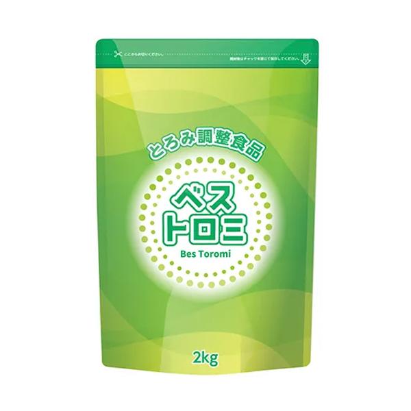 【お買物マラソンP2倍】【ケース販売】ベストロミ／2kg&times;4袋（ギフト）とろみ調整食品｜アイケアショップ 介護用品のお店