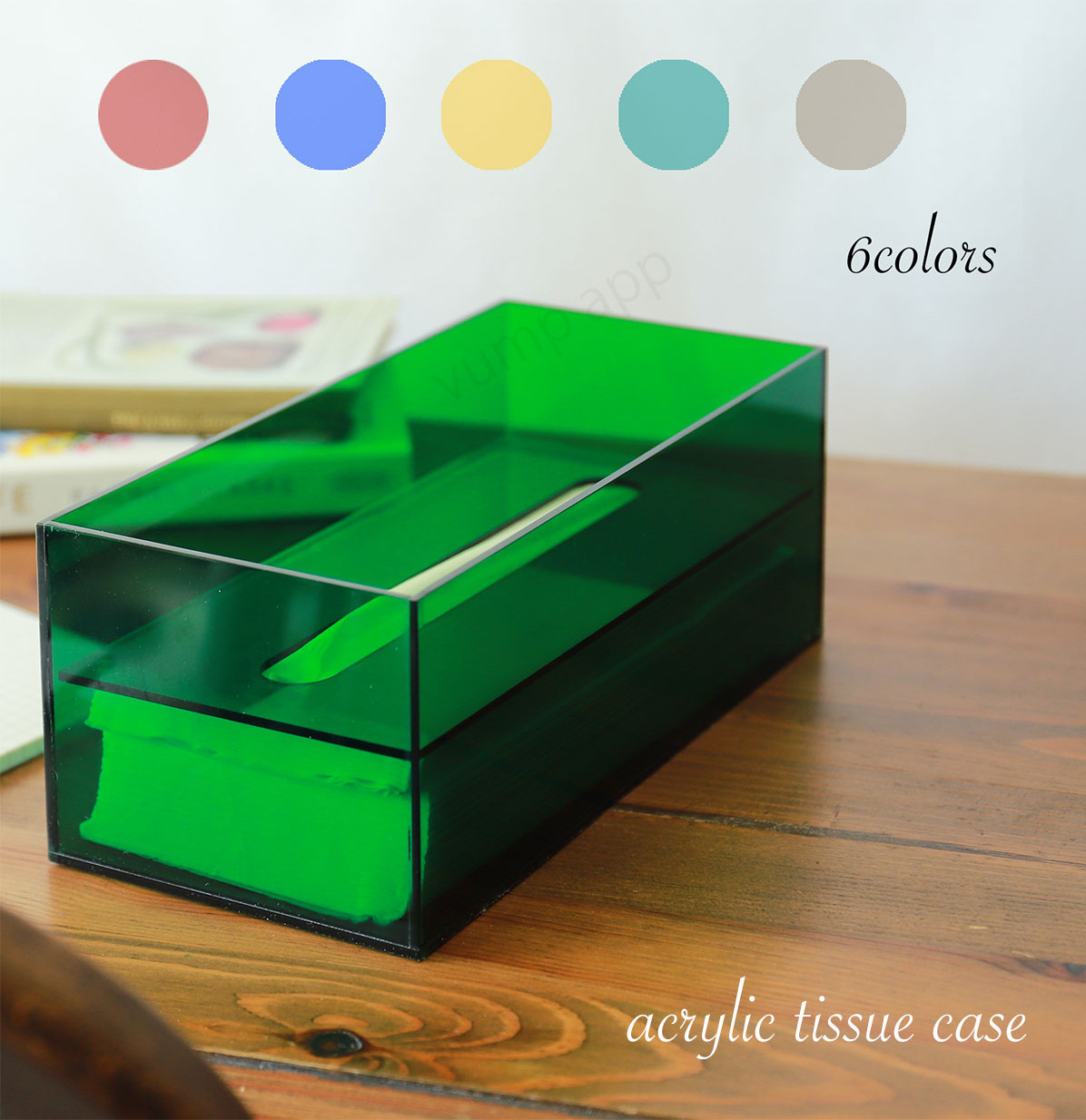 楽天市場】ティッシュケース ボックスティッシュカバー クリア