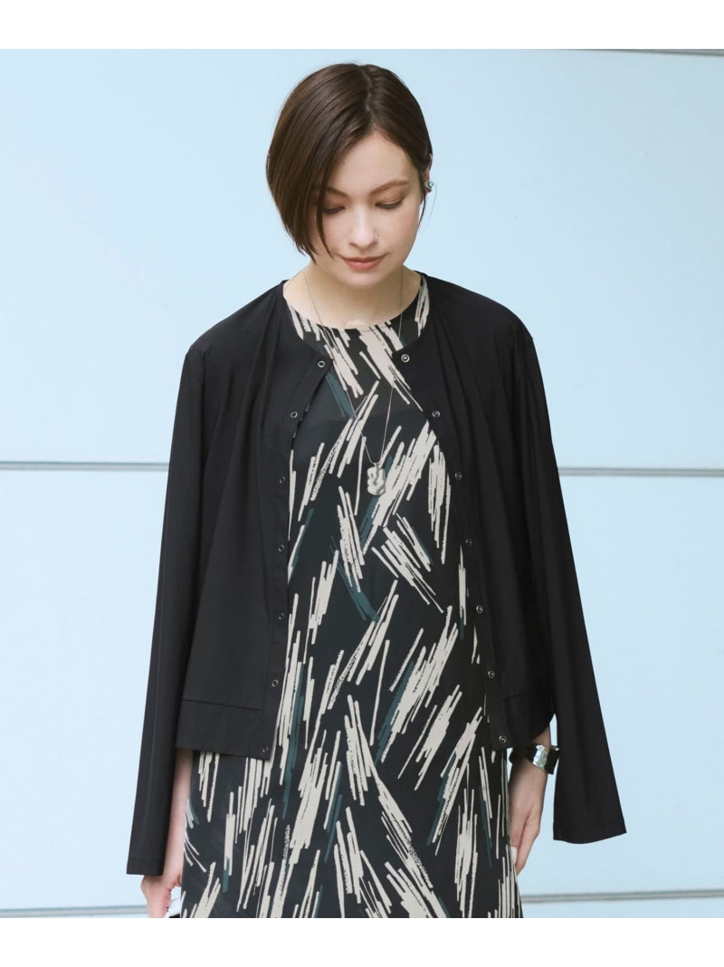 マットスキューバ カーディガン ICB アイシービー トップス カーディガン ブルー ベージュ ブラック【送料無料】[ Fashion]｜ICB