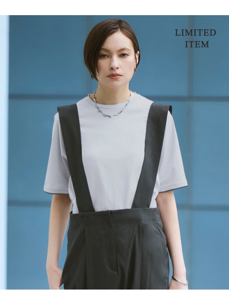 【WEB押さえる】第一義的TEE ICB アイシービー トップス カットソー・プルオーバー 黒いこと 白いこと 青み【貨物輸送無料】[ Fashion]