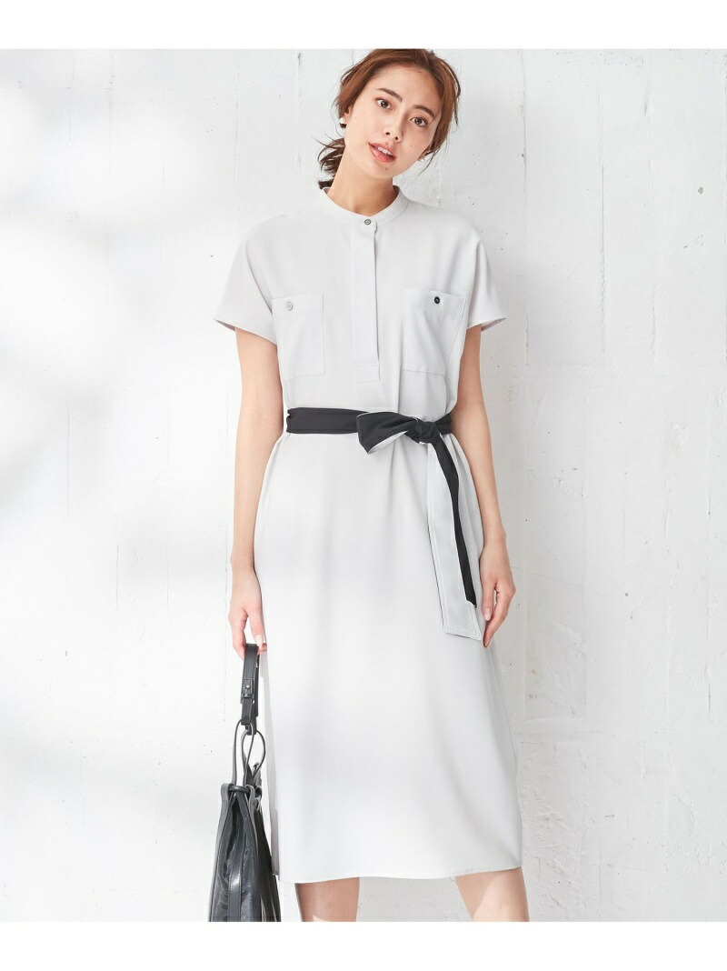 在庫僅少 ワンピース ブルー 送料無料 グレー ベージュ 半袖ワンピース ワンピース アイシービー Icb Fashion Softbacksatinワンピース Rakuten Paprdoodle Com