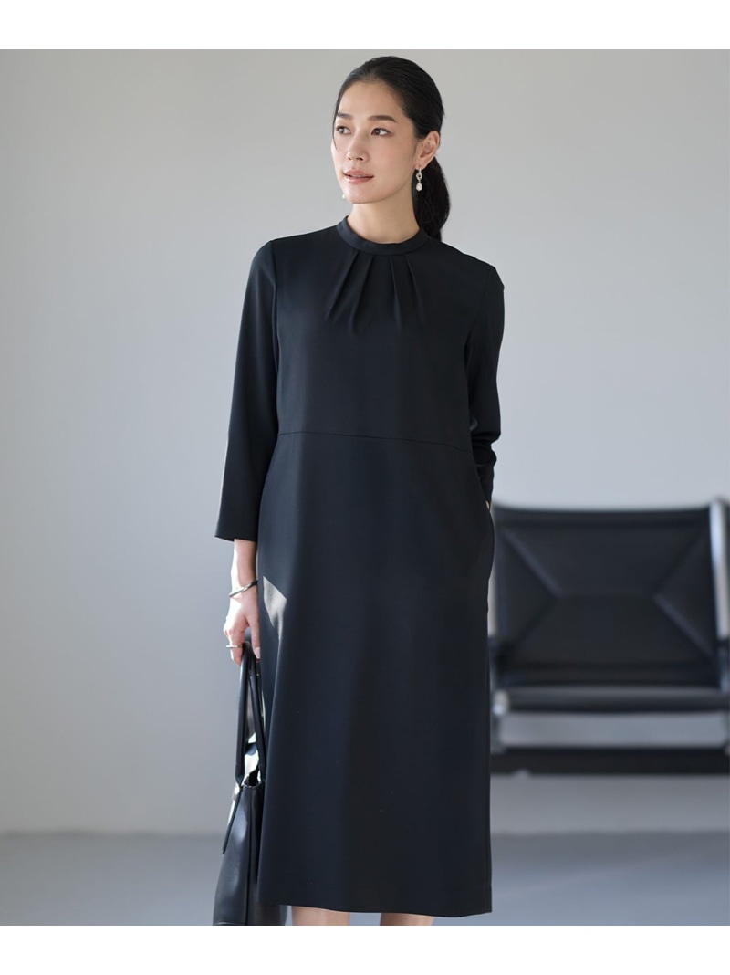 Fied ハイネック ワンピース ICB アイシービー ワンピース・ドレス ワンピース グレー ブラック ネイビー【送料無料】[ Fashion]｜ICB