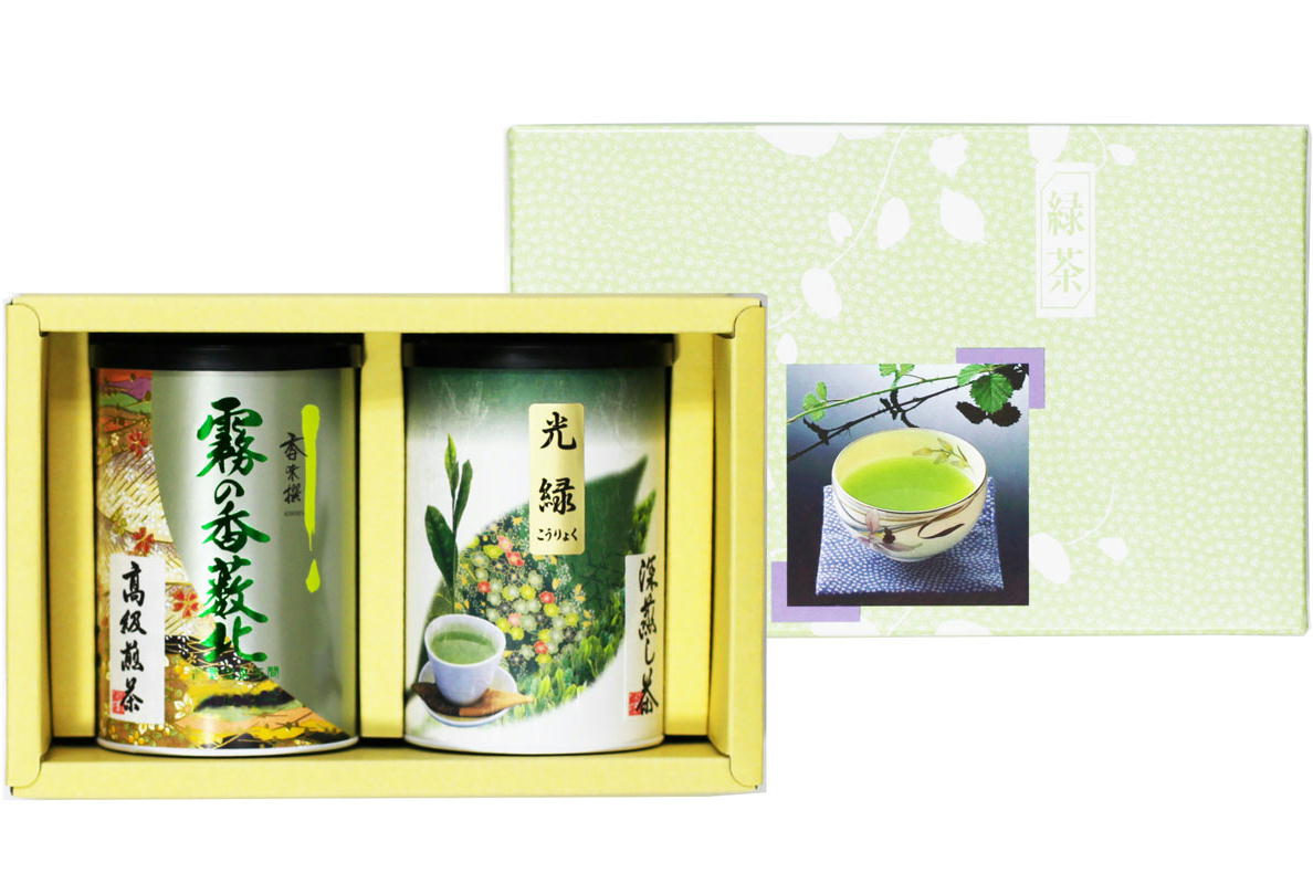 楽天市場】お茶ギフト 静岡茶 「富士の山、荼三郎 100g紙缶各1