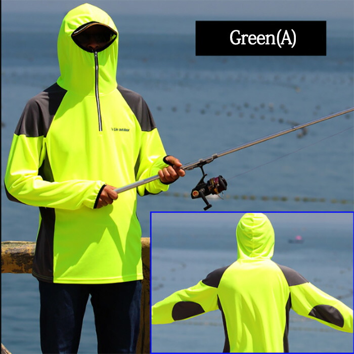 楽天市場 ラッシュガード フィッシングウエア メンズ 釣り 長袖 Uvカット Uv対策 紫外線対策 Uvパーカー アウトドア 防虫 軽い 通気 吸汗速乾 おしゃれ 快適 日焼け防止 Ice Cream