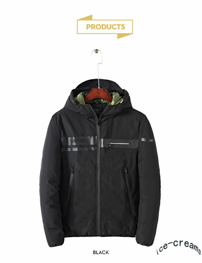 楽天市場 中綿ジャケット メンズ 中綿コート カジュアル フード付き 登山 キャンプ 防水 軽量 保温 アウター 防寒 防風 冬服 冬 彼氏 男性 アウトドア おしゃれ Ice Cream