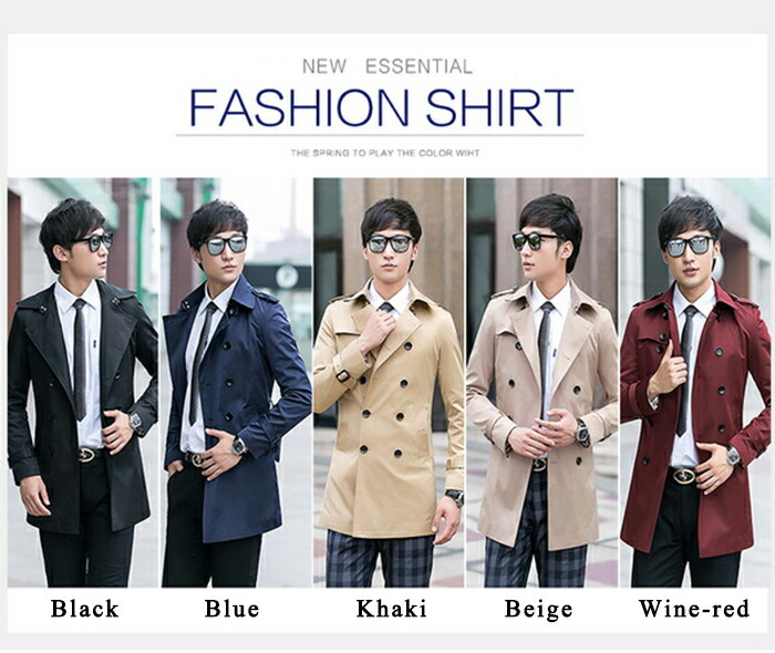 ロングコート チェスターコート メンズ ウール M トレンチコート メンズ ロングコート ショート トレンチコート ショート メンズ ビジネストレンチコート メンズ カジュアル エレガント 新作アイテム M L Xl Xxl 全3色 Ice Creamコート メンズコート ステンカラー