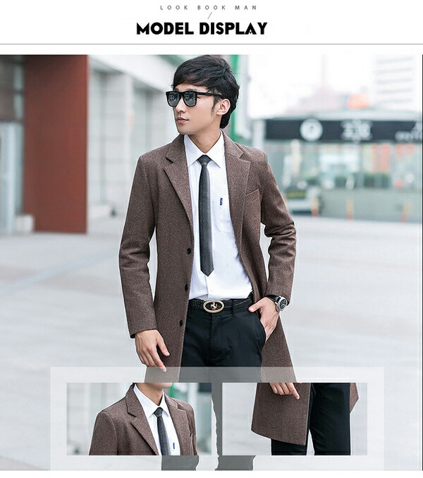 ロングコート メンズ チェスターコート Xxl ウール トレンチコート メンズ ロングコート ロングコート トレンチコート ショート トレンチコート ビジネストレンチコート メンズ カジュアル エレガント 新作アイテム M L Xl Xxl 全3色 Ice Creamコート メンズコート