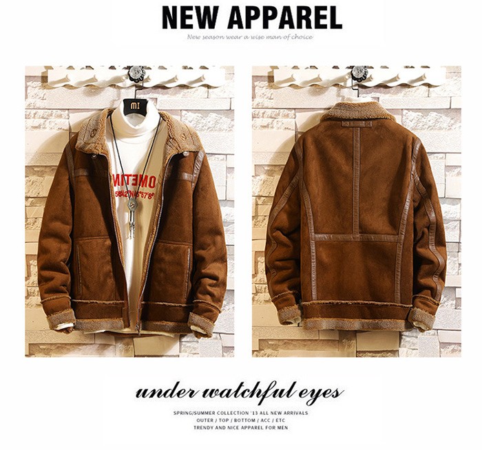 楽天市場 秋冬新作コート 大きいサイズロングコート ショート カジュアル エレガント フリースジャケット ブルゾン 軽量 暖かい ボアジャケット アウター スポーツ ライダースジャケット メンズ 裏ボア スエード 裏起毛 ボアジャケット 革ジャン ライダース 防風 防寒