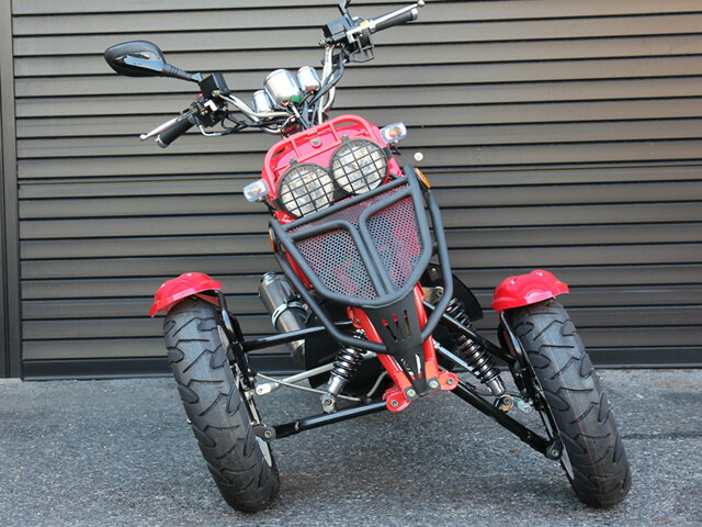 楽天市場 リバーストライク150cc逆三輪トライク整備済完成車両 ナンバー登録高速走行普通免許乗れる ノーヘル二人乗り新車hl150dzr Icebear