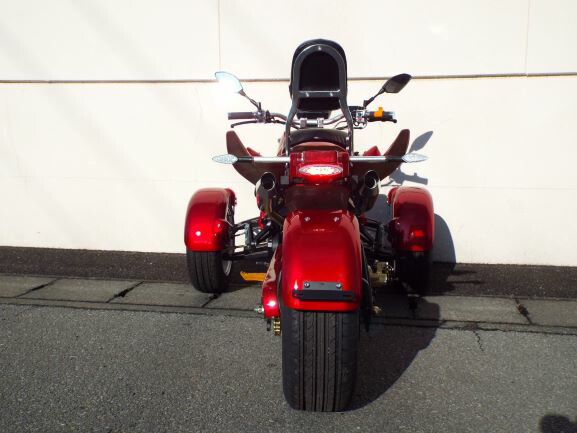 楽天市場 Icebearオリジナルバギータイプリバーストライク250cc水冷エンジン逆三輪トライク整備済完成車両 ナンバー登録高速走行普通免許乗れる ノーヘル二人乗り新車sb250r チャーター便での配送料がかかかります Icebear