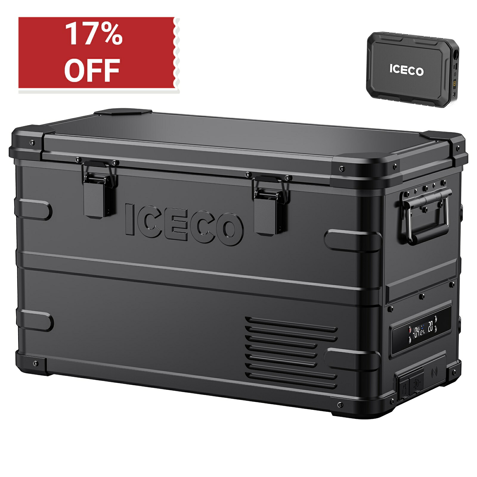 楽天市場】ICECO GO12W 車載冷蔵庫 12L -18℃?10℃ 急速冷凍