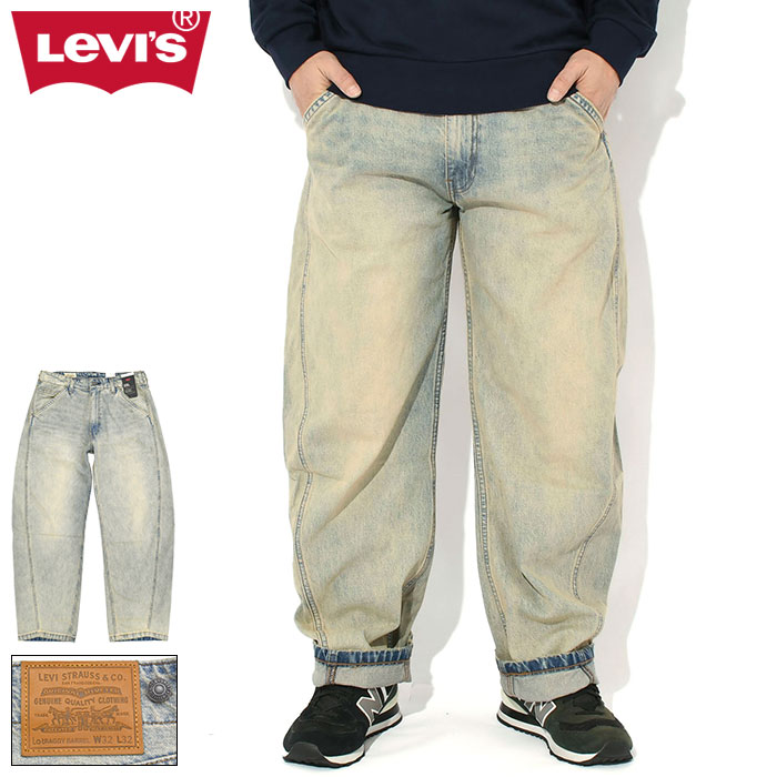 リーバイス Levis パンツ メンズ バギー バレル デニム マイ ティンティッド ジャーニー ( levis Baggy Barrel Denim Pant My Tinted Journey レングス32 デニムパンツ ジーンズ ジーパン Gパン ボトムス メンズ 男性用 0057O-0004 0057O 0004 )