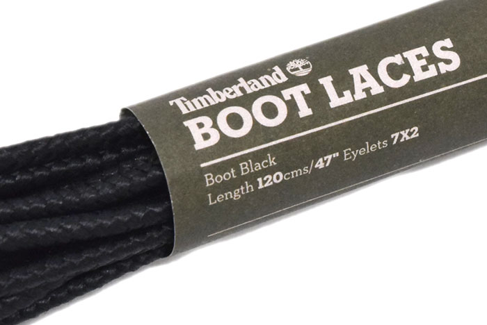 timberland boots shoelace length