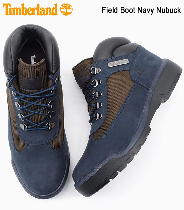 timberland blue field boots