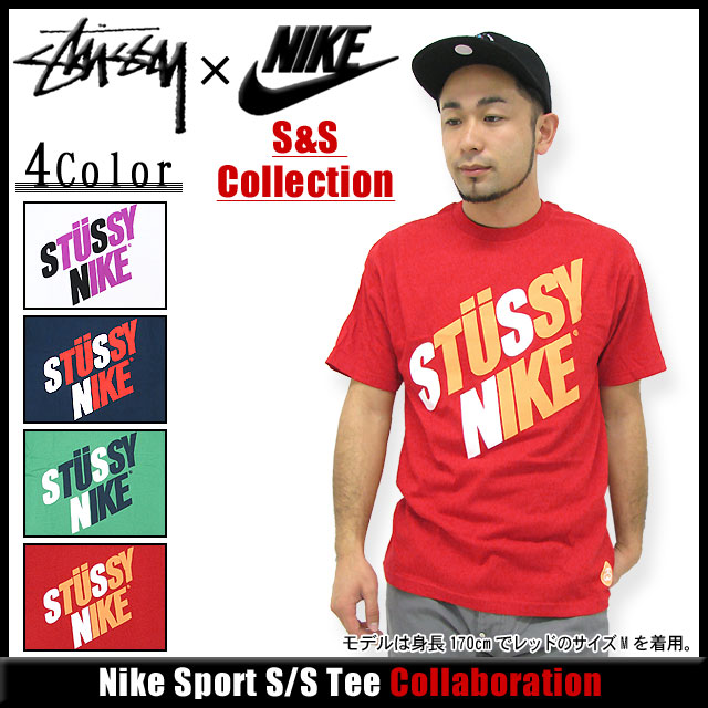 【楽天市場】ステューシー STUSSY×NIKE S&S Collection Nike Sport Tシャツ 半袖 コラボ(stussy