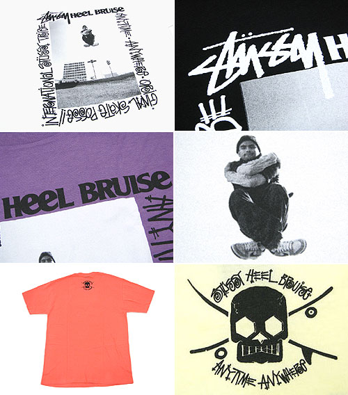 STUSSY(ステューシー)》HEEL BRUISE コラボ Tシャツ Yahoo!フリマ（旧