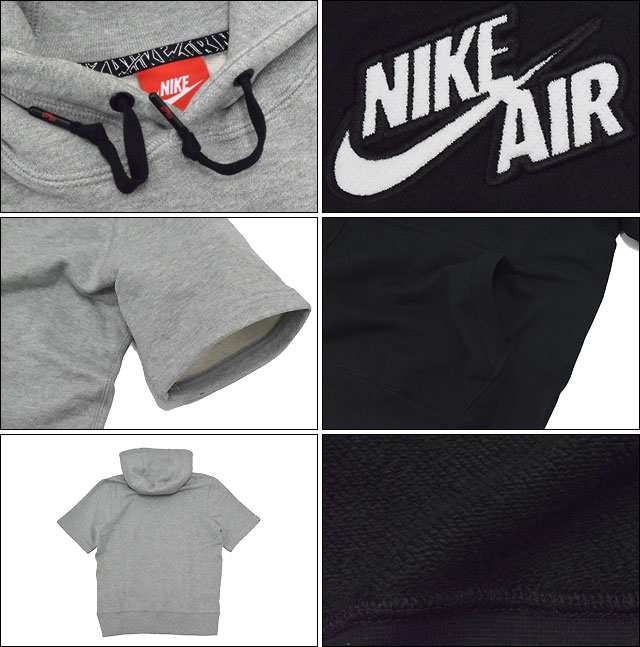 nike air short sleeve hoodie