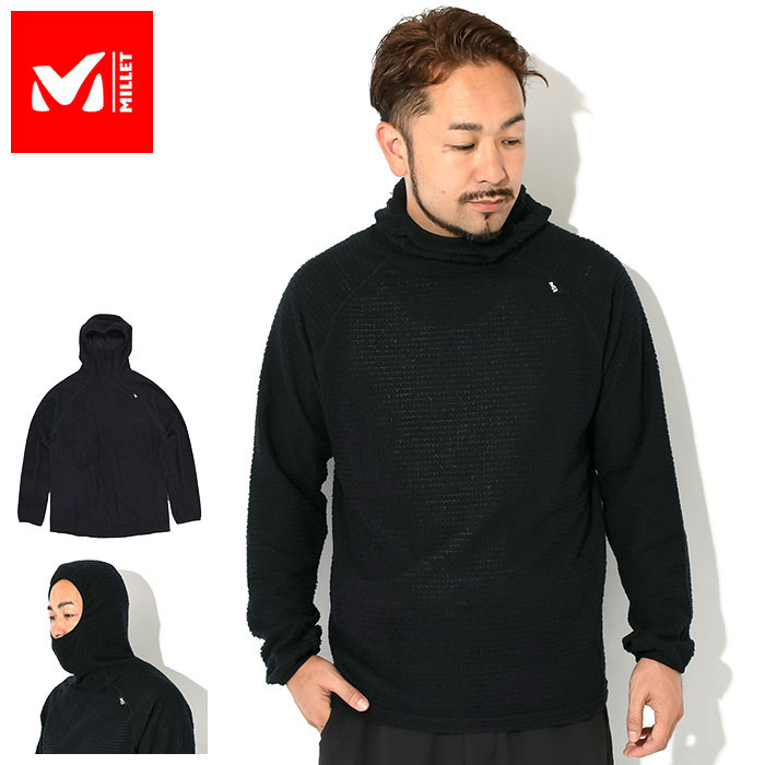 【楽天市場】ミレー MILLET カットソー 長袖 メンズ スルー ウォーム フーディ ( MILLET Through Warm
