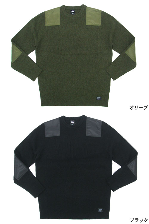 【楽天市場】ステューシー STUSSY Military Crew セーター(stussy sweater ニット トップス メンズ・男性用