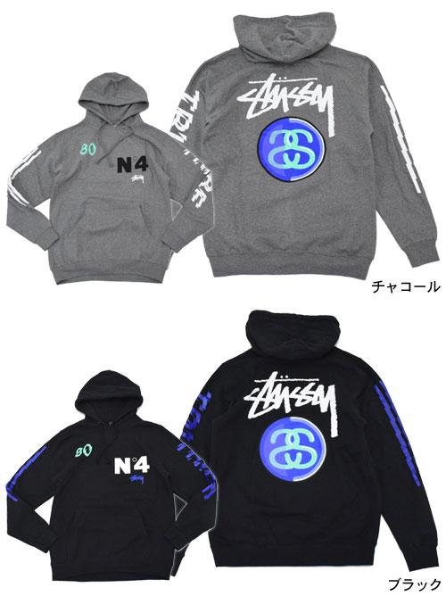 stussy domino dice logo パーカー ステューシー L ネm-