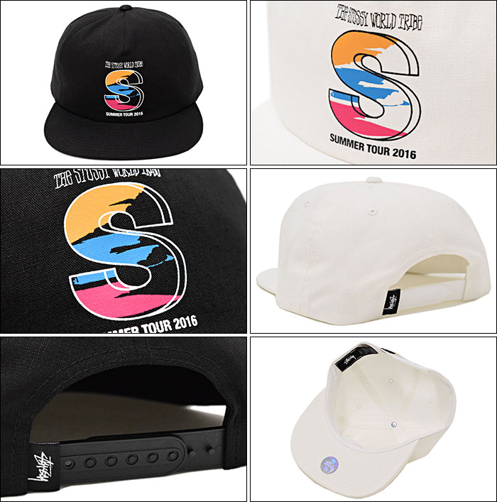【楽天市場】ステューシー STUSSY キャップ 帽子 Summer Tour Snapback Cap(スナップバック メンズ・男性用 131582 ストゥーシー スチューシー) ice