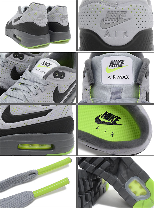 ice field: Air Max 1 ultra moire Wolf GreyBlackWhite Nike Air Max 1 Ultra Moire Schuhe schwarz weiß im WeAre Shop