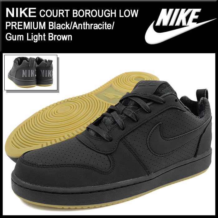 【楽天市場】ナイキ NIKE スニーカー メンズ 男性用 コート バーロウ ロー プレミアム Black/Anthracite/Gum