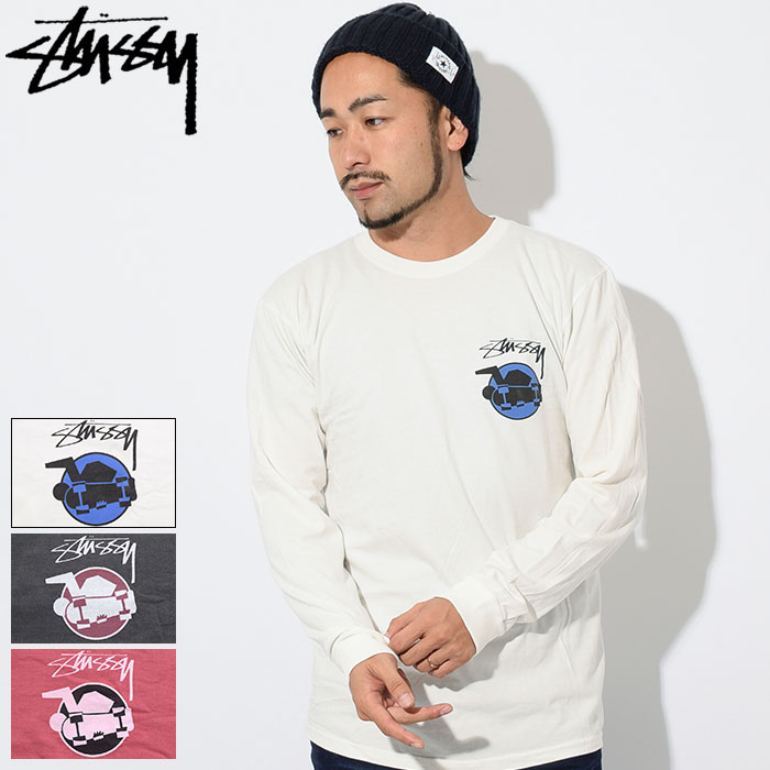 メンズ ペイントワールドusa新規版 stussy ロンｔ 白 xlarge huf