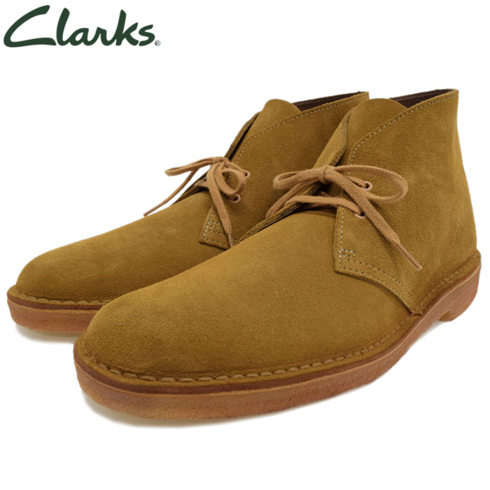 clarks originals men's desert boot brown suede