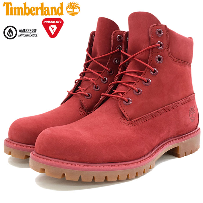 maroon timberland boots mens