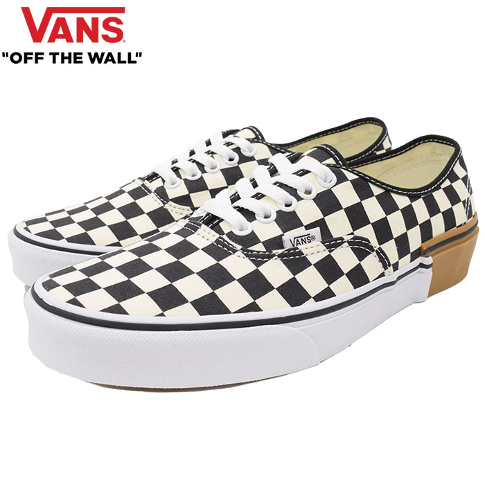 vans slip on checkerboard gum block