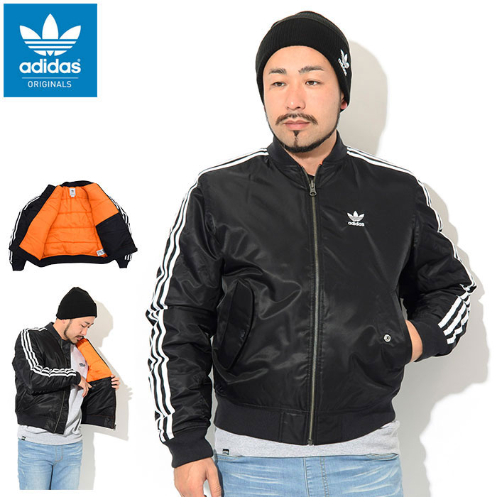 【楽天市場】アディダス adidas ジャケット メンズ ボンバー パテッド オリジナルス ( adidas Bomber Padded