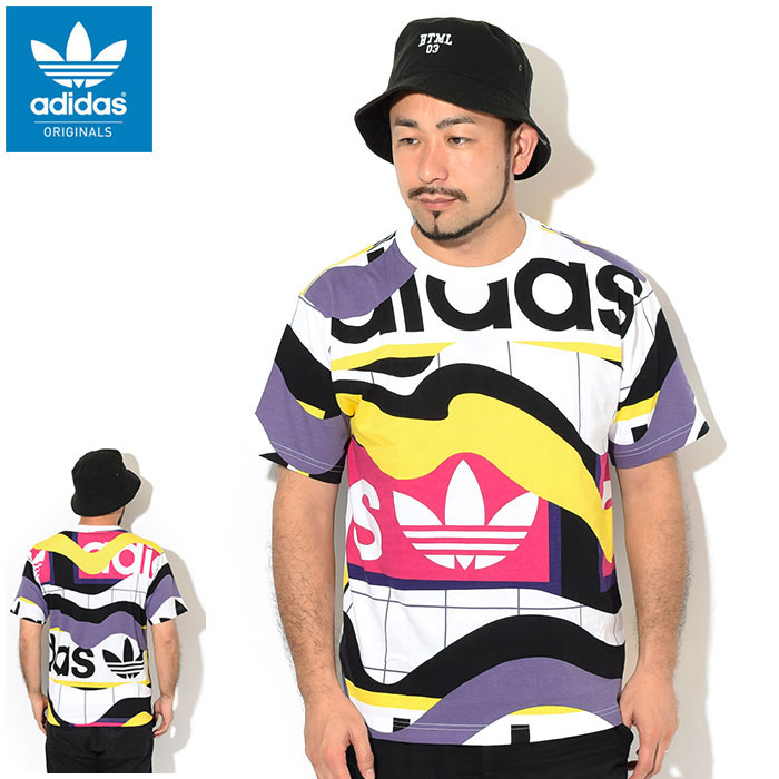 【楽天市場】アディダス adidas Tシャツ 半袖 メンズ カタログ AOP オリジナルス ( adidas Catalog AOP S/S