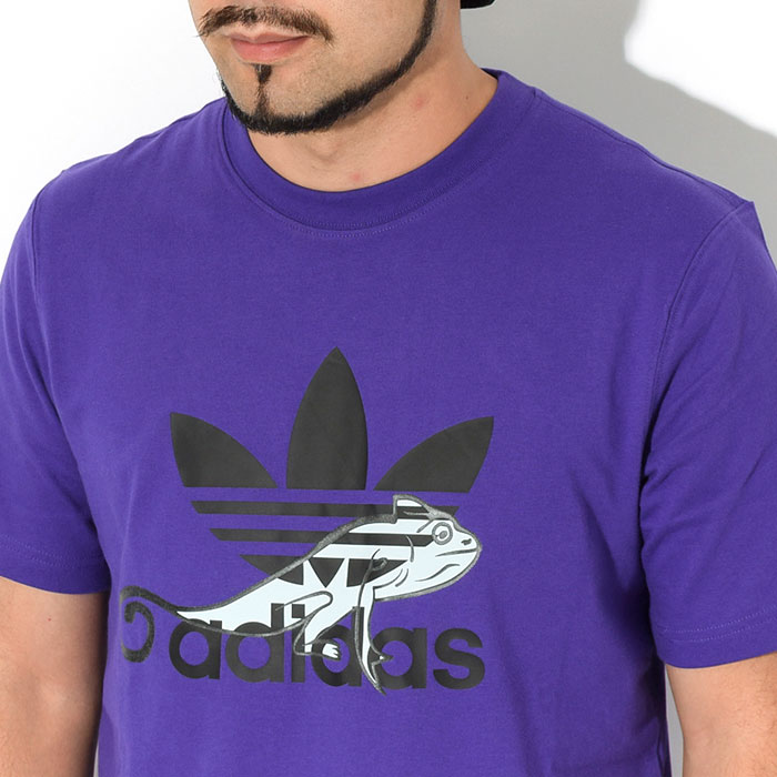 purple adidas t shirt