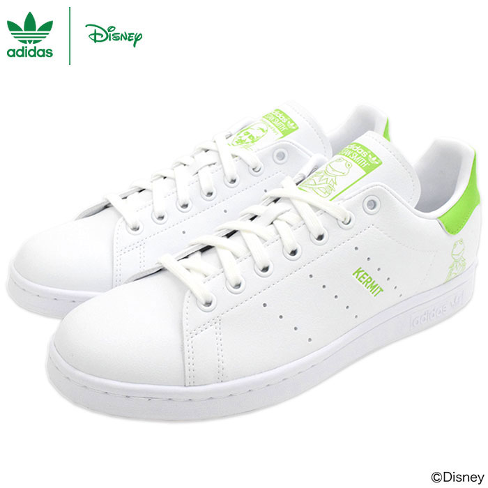 21新商品 アディダス Adidas スニーカー メンズ 男性用 ディズニー スタンスミス Footwear White Pantone Footwear White コラボ オリジナルス Adidas Disney Stan Smith Originals カーミット Sneaker Mens 靴 シューズ Shoes Fx5550 Ice Field Icefield 現金