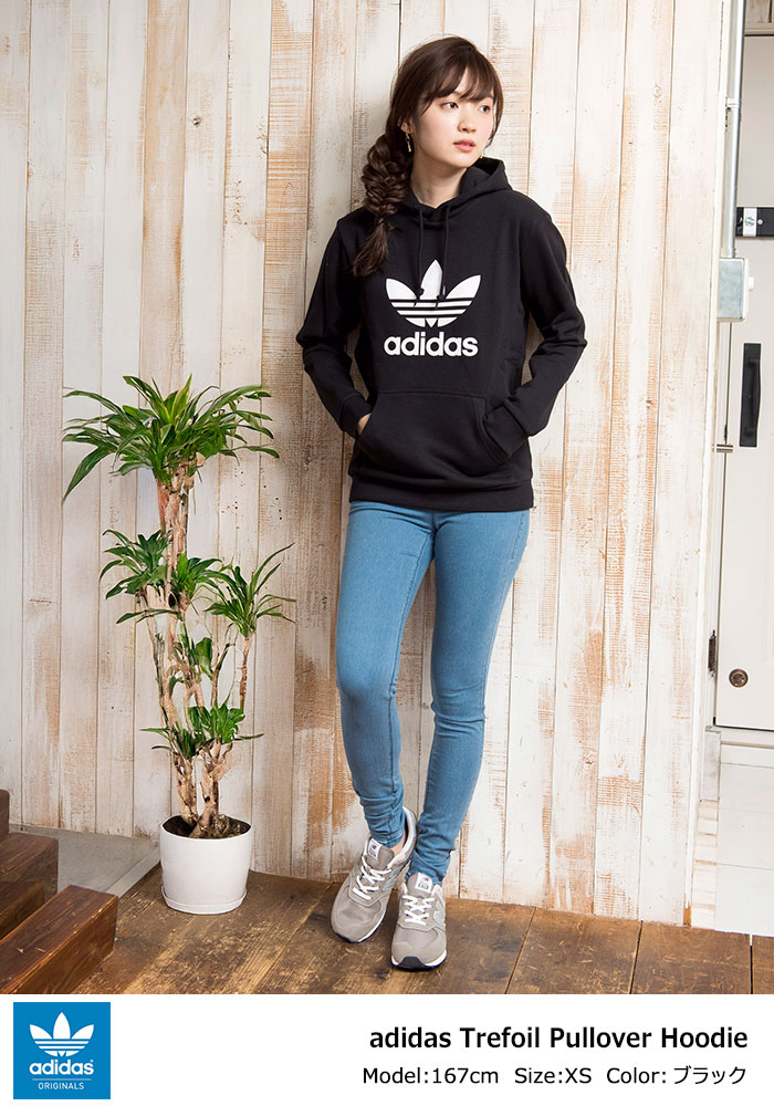 アディダス adidas パーカー プルオーバー メンズ トレフォイル
