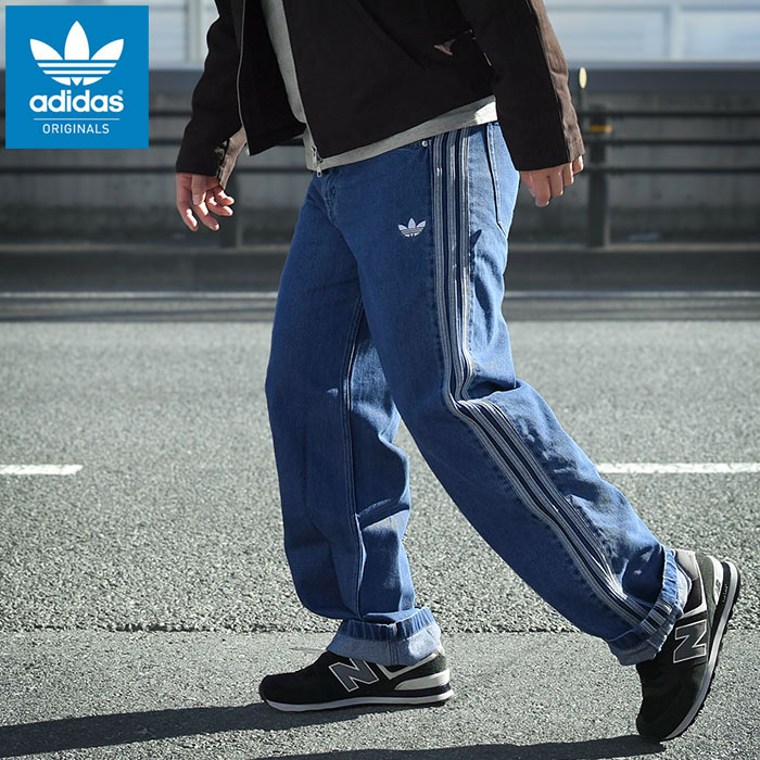 アディダス adidas パンツ メンズ インディゴ デニム FB オリジナルス ( adidas Indigo Denim FB Pant Originals デニムパンツ ジーンズ ジーパン Gパン ボトムス メンズ 男性用 JC6234 )
