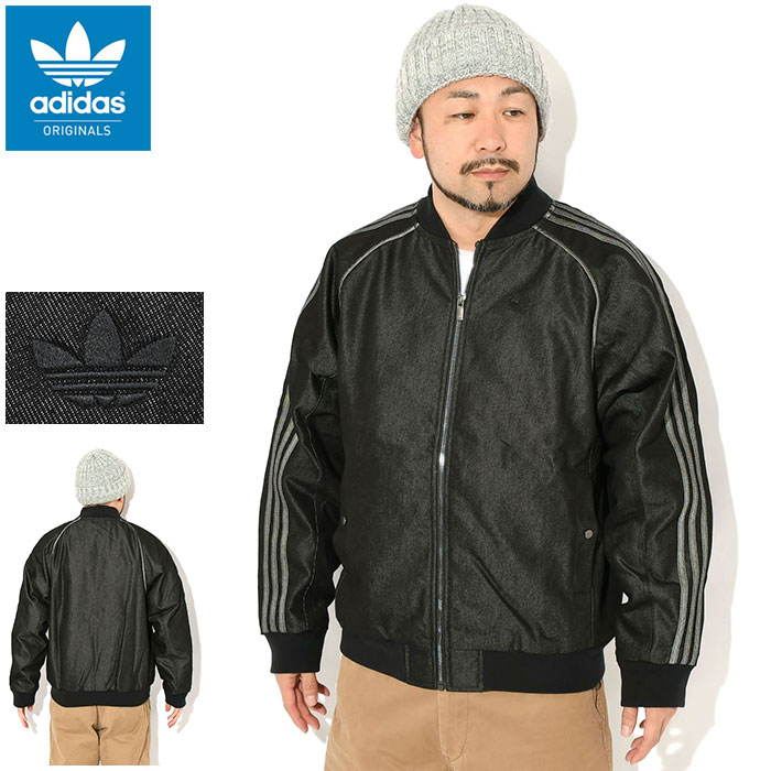 アディダス adidas ジャケット メンズ デニム オリジナルス ( adidas Denim JKT Originals ビッグシルエット オーバーサイズ 中綿 保温 暖かい あったか 防寒 JACKET JAKET アウター メンズ 男性用 JY2796 )