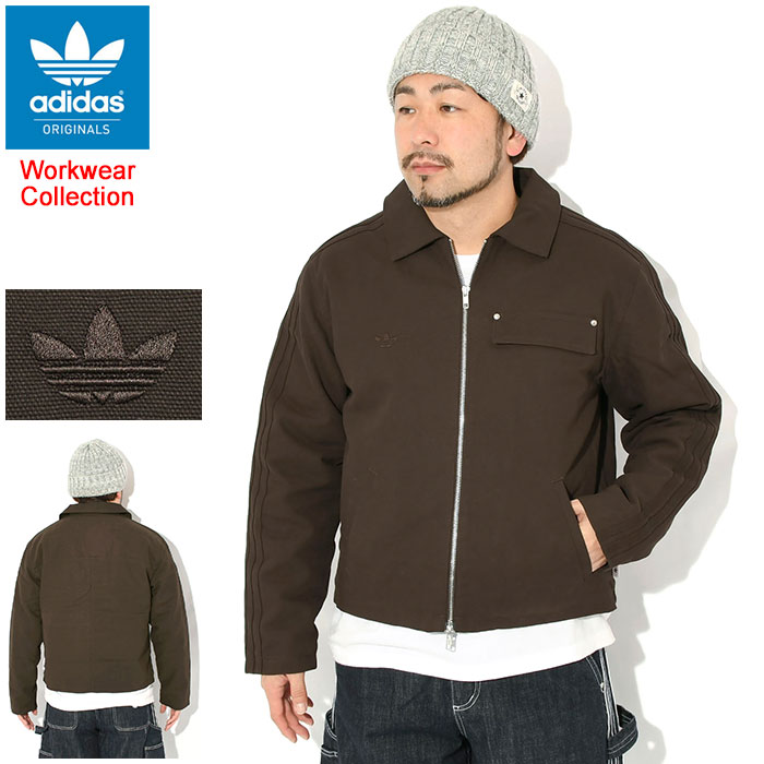 アディダス adidas ジャケット メンズ ワークウェア オリジナルス ( adidas Workwear JKT Originals Workwear Collection 中綿 保温 暖かい あったか 防寒 JACKET JAKET アウター コーチ ジャンパー・ブルゾン メンズ 男性用 KG6453 ) 15,257円