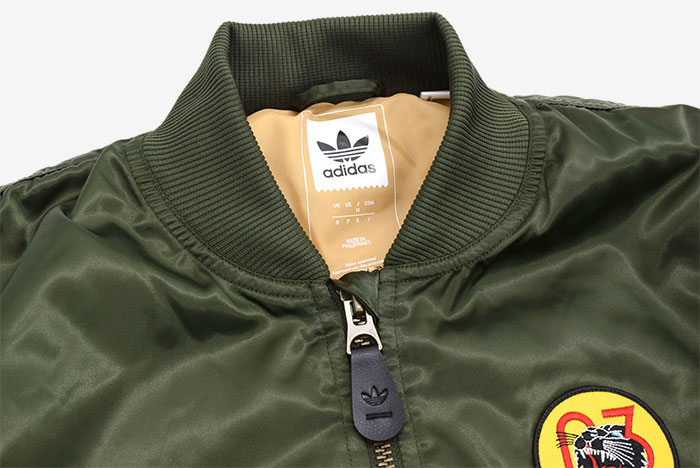 adidas MA1 Jacket men olive yellow BR4033