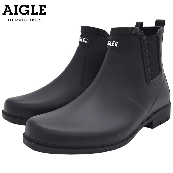 楽天市場】エーグル AIGLE ブーツ メンズ 男性用 ソフト レイン M Noir