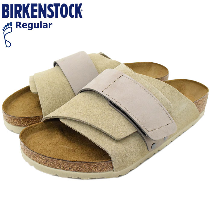 【ポイント10倍】ビルケンシュトック BIRKENSTOCK サンダル メンズ 男性用 キョウト スエード レザー ヌバック Taupe レギュラー ( birkenstock KYOTO SUEDE LEATHER/NUBUCK Regular 幅広 ノーマル ベージュ SANDAL MENS・靴 シューズ SHOES 1015572 ) 15,840円