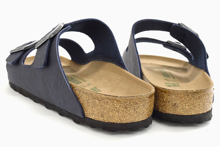ご予約品 ビルケンシュトック Birkenstock サンダル メンズ 男性用 アリゾナ ビルコフロー Saddle Matt Navy Veg Birkenstock Arizona Birko Flor 幅広 ノーマル レギュラー Vegan ビーガン ネイビー 紺 Sandal Mens 靴 シューズ Shoes Ice Filed Icefield
