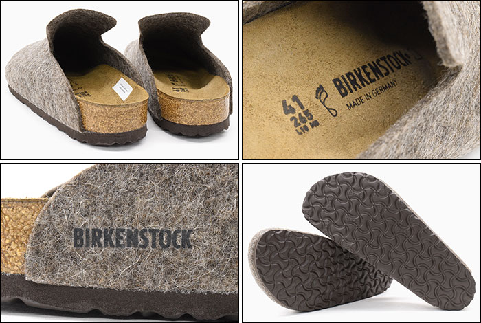 birkenstock davos wool felt