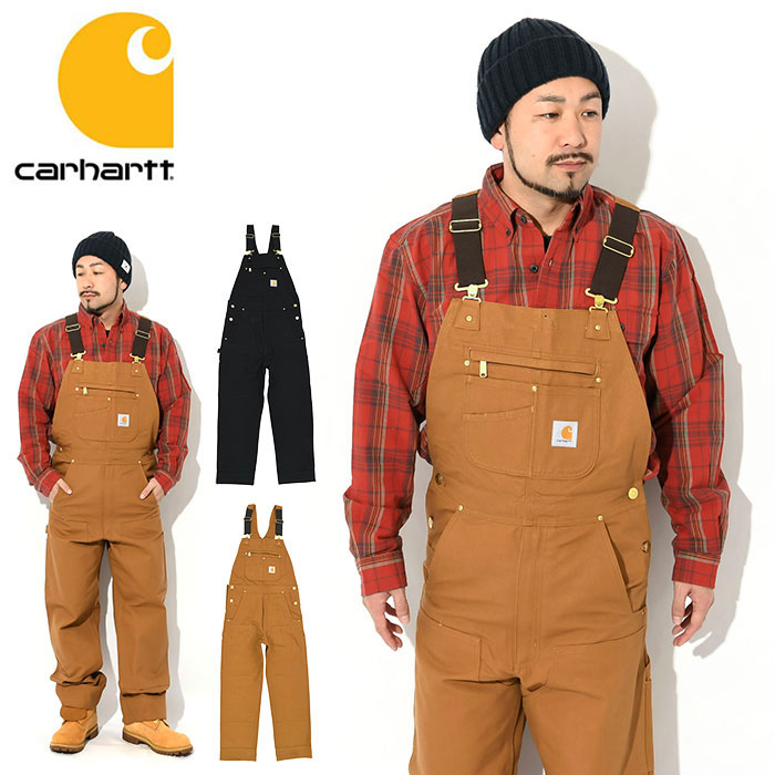 楽天市場】 CARHARTT LOOSE FIT FIRM DUCK BIB OVERALL USAモデル R37