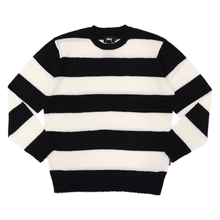 【楽天市場】ステューシー STUSSY セーター メンズ Stripe Mohair Crew(stussy sweater ニット クルー