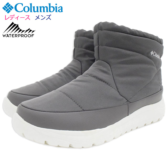 楽天市場 コロンビア Columbia ブーツ レディース メンズ スピンリール ミニ ブーツ ウォータープルーフ オムニヒート Charcoal Columbia Boot Waterproof Omni Heat 保温 防水 スノーシューズ ウィンターブーツ チャコール Ladies Mens 靴 Shoes Yu0277 030 Ice