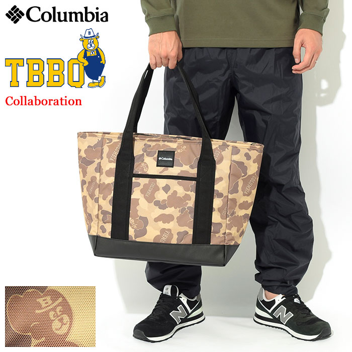 【楽天市場】コロンビア Columbia トートバッグ たけだバーベキュー フェスティバル ウッズ 17L クーラー コラボ